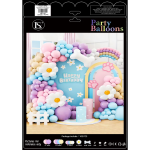 Dog Bone B'day Balloon Garland Arch Kit