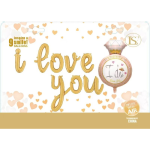 I Love You 9/pcs Balloon Set/ 6pcs