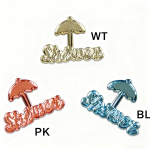 "Shower" w. Umbrella Acrylic Charms/12Bags