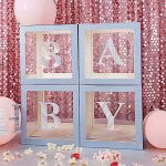 12" "BABY" Balloon Boxes (4pcs/set) - Image 4