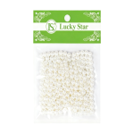 6mm Round Pearl Beads/12Bags (WT, IV)