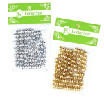 8mm Round loose Pearl Beads/12Bags (SL/GD)