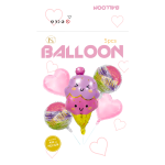 Ice Cream Balloon 5pcs set/ 6pcs