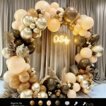 BR/GD/Beige Balloon Garland Arch Kit/set