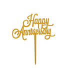 Happy Anniversary Cake Topper/ dz