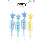 Colorful Candle Set/12 packs (PK/BL) - Image 2