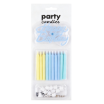 Birthday Candle Set/12 packs (PK/BL)