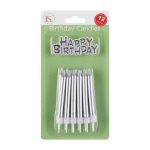 Birthday Candle Set/12 packs (SL/GD/MULT) - Image 3