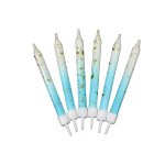 Candle w/ Sparkle /24pcs