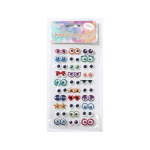 Self-Stick Googly Eyes: Animation Glitter & Googlies 30 Pairs