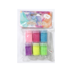 30g Glitter Vials 6x5g Asst w/Cap Metallic / Neon Asst/dz - Image 2
