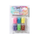 30g Glitter Vials 6x5g Asst w/Cap Metallic / Neon Asst/dz - Image 3