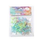 Glow In The Dark Hollow Star 80ct