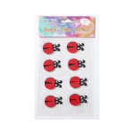 PVC Lady Bug Sticker/dz