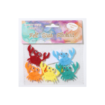 Felt Stickers Crab 5ct/dz