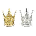(1.75"W x 2.25"H) Metal Crown/pc