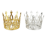 (4.25"W x 4"H) Metal Crown/pc
