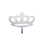 Crown Mirrored Acrylic Cake Toppers/dz - Image 3