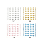 Crown Acrylic Stickers/dz