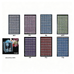 Rhinestone Pearl Stickers/dz