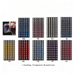 Rhinestone Embellishment Stickers/dz