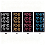 "Sweet 16" Acrylic Stickers