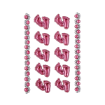 Footprint Acrylic Stickers/dz - Image 5