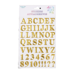 Letter Gem Stickers/dz - Image 2