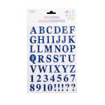 Letter Gem Stickers/dz - Image 4