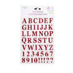 Letter Gem Stickers/dz - Image 3