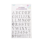Letter Gem Stickers/dz