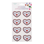 Heart Gemstone Stickers/dz - Image 2