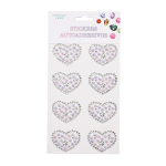 Heart Gemstone Stickers/dz - Image 3