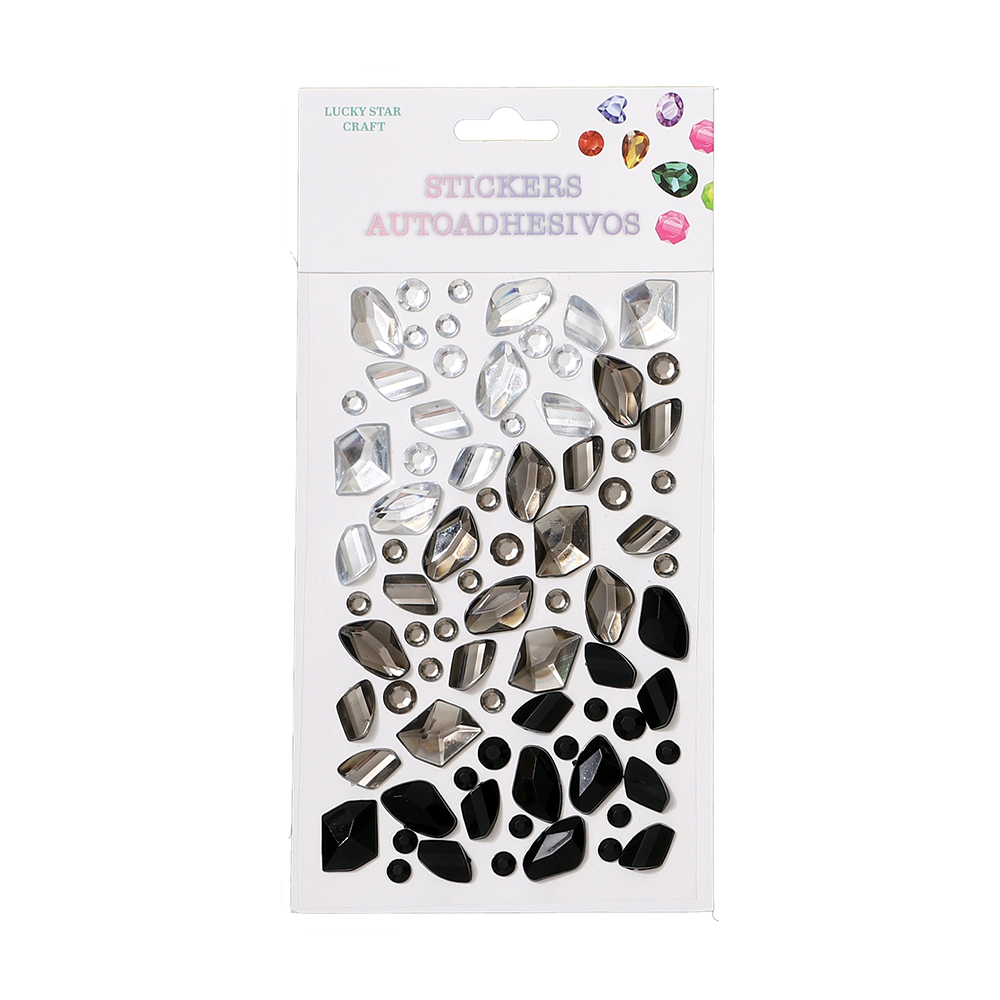 DAS-24920BK.png Gemstone Sticker/dz - Image 1