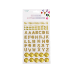 Letter Sticker W/ Gem/dz - Image 2
