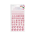 Letter Sticker W/ Gem/dz - Image 4