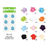 Satin Ribbon Flowers/dz