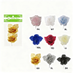 2 PCS Single Rose/12 packs