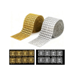 4" Square Diamond Trimming, 10yds/roll