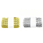 4.5"H x 18"L Flower & Diamond Roll/dz