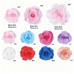 12" Foam Rose Flower/pc