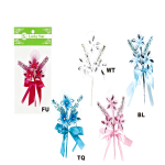 Acrylic Tulle Flower Corsage/dz