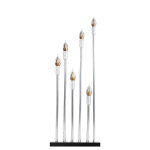 (38"H) 6 Heads Light Candelabra/pc - Image 3