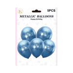 12" Metallic Birthday Balloons,5 pcs/pack (12 packs) - Image 4