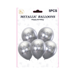 12" Metallic Birthday Balloons,5 pcs/pack (12 packs) - Image 3