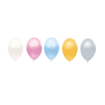 12" Pearlized Latex Balloons, 50pcs/Bag