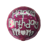 Happy Birthday Mom 18" Balloon/20pcs