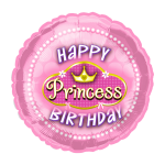 Happy Birthday w/ 18" Balloon/20pcs