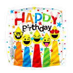 Happy Birthday 18" Balloon/20pcs