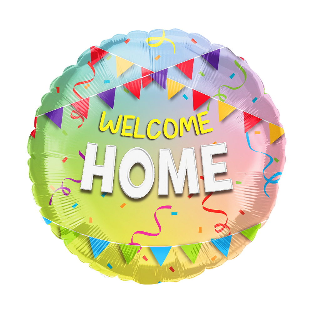 K-3206-18 Welcome Home 18" Balloon/20pcs - Image 1